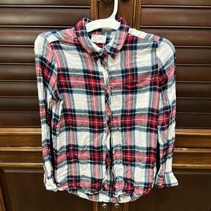 Mello Day one pocket flannel top size S